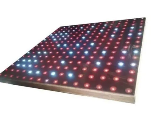 Wooden Pixel LED Dance Floor